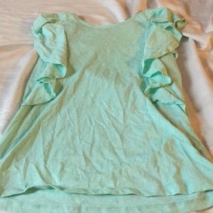 Light blue short sleeve shirt from cat and jack